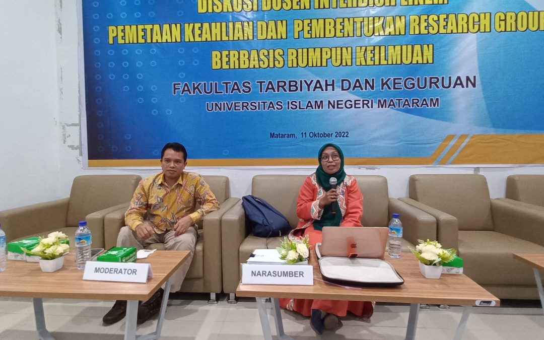 LP2M UIN MATARAM NAUNGI PEMBENTUKAN RESEARCH GROUP FTK UIN MATARAM