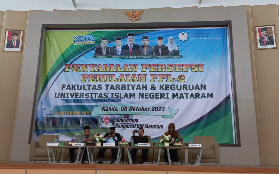 ORIENTASI PENILAIAN UNTUK GURU PAMONG PPL 2 FTK UIN MATARAM