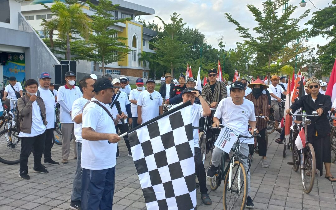 REKTOR UIN MATARAM MELEPAS GOES HARMONI AICIS KE-21