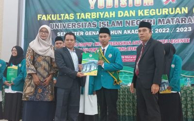YUDISIUM SEMESTER GENAP TA 2022/2023, MAHASISWA PRODI KIMIA FTK UIN MATARAM RAIH LULUSAN TERBAIK DENGAN IPK 3,95