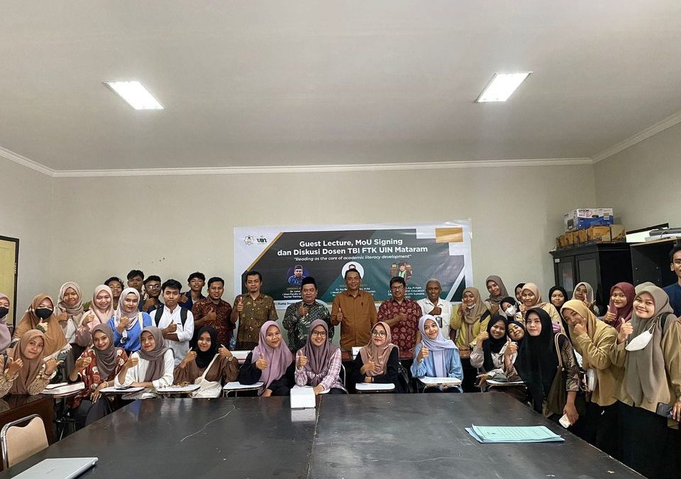 GUEST LECTURE, 4 PRODI FTK UIN MATARAM JADIKAN SEBAGAI BENTUK KERJASAMA DENGAN FITK UINSU MEDAN
