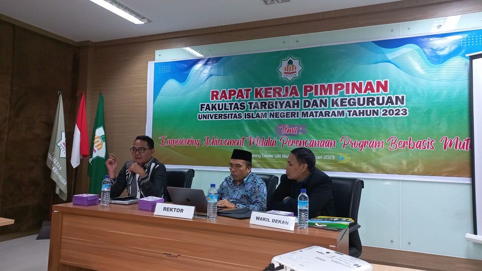 RAKERPIM, FTK UIN MATARAM DESAIN PROGRAM BERBASIS MUTU DAN RENSTRA