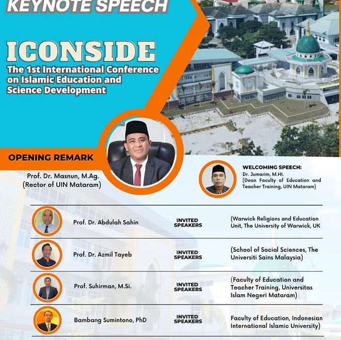 Opening ceremony International Conference on Islamic Education and Science Development