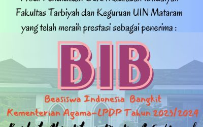 Raih mimpimu kuliah S1 di UIN Mataram dengan Beasiswa Indonesia Bangkit