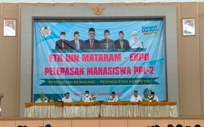 FTK UIN) Mataram buka Kegiatan Exspo dan Kegiatan Pentas Kreasi Seni Mahasiswa Tahun 2022