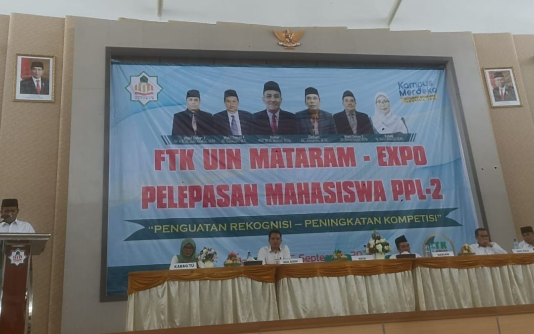 Pembukaan Expo FTK UIN Mataram Diringkai Pelepasan PPL Reguler, Nasional dan Internasional di SILN Riyadh