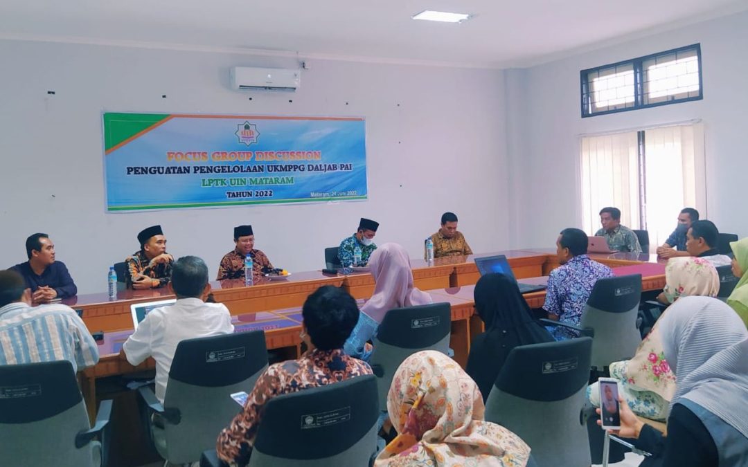 Sekretaris Ditjen Pendis Rohmat Mulyana Hadiri FGD Penguatan Pengelolaan UKMPPG Daljab PAI LPTK UIN Mataram