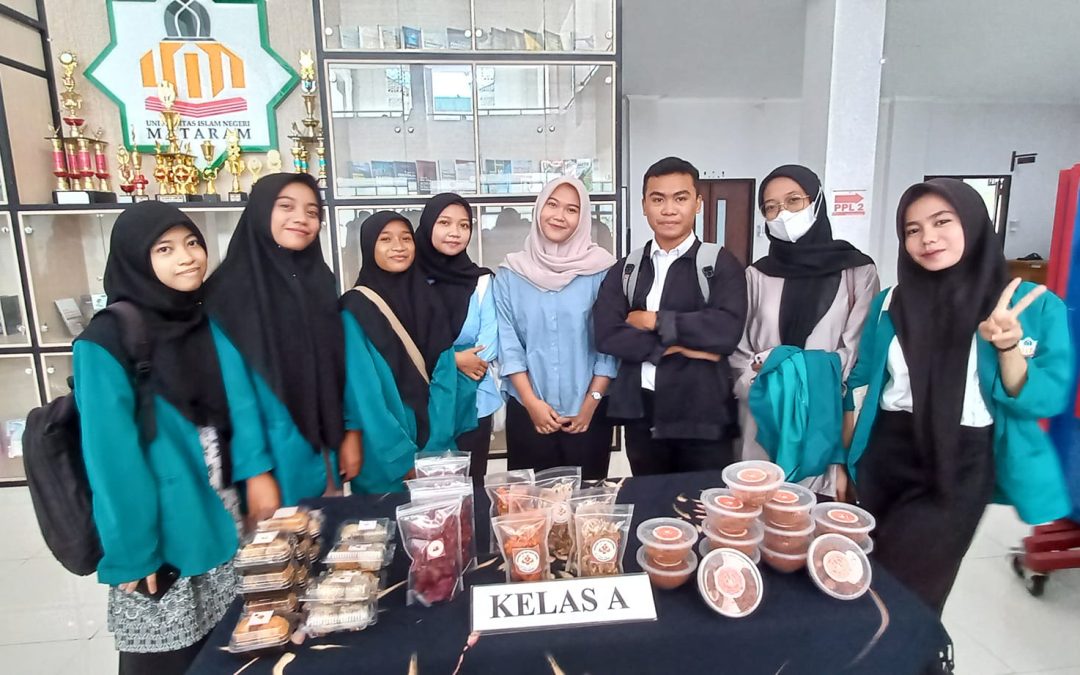 MAHASISWA ENTREPRENEUR FTK UIN MATARAM AKHIRI PERKULIAHAN DENGAN EKSPO