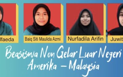 EMPAT MAHASISWA TADRIS IPA FTK UIN MATARAM RAIH BEASISWA NON GELAR KE AMERIKA DANÂ MALAYSIA