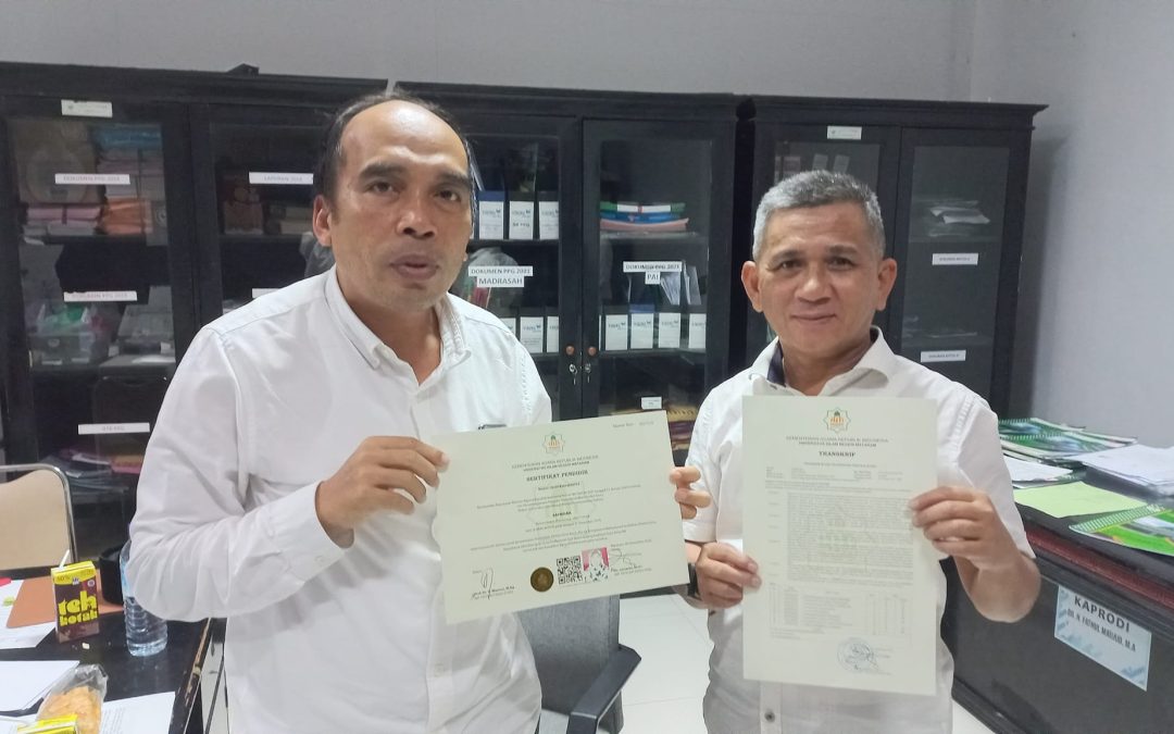 LULUS UP, 180 PESERTA PPG BATCH II DALAM JABATAN DI LPTK UIN MATARAM SIAP TERIMA SERTIFIKAT GURU PROFESIONAL