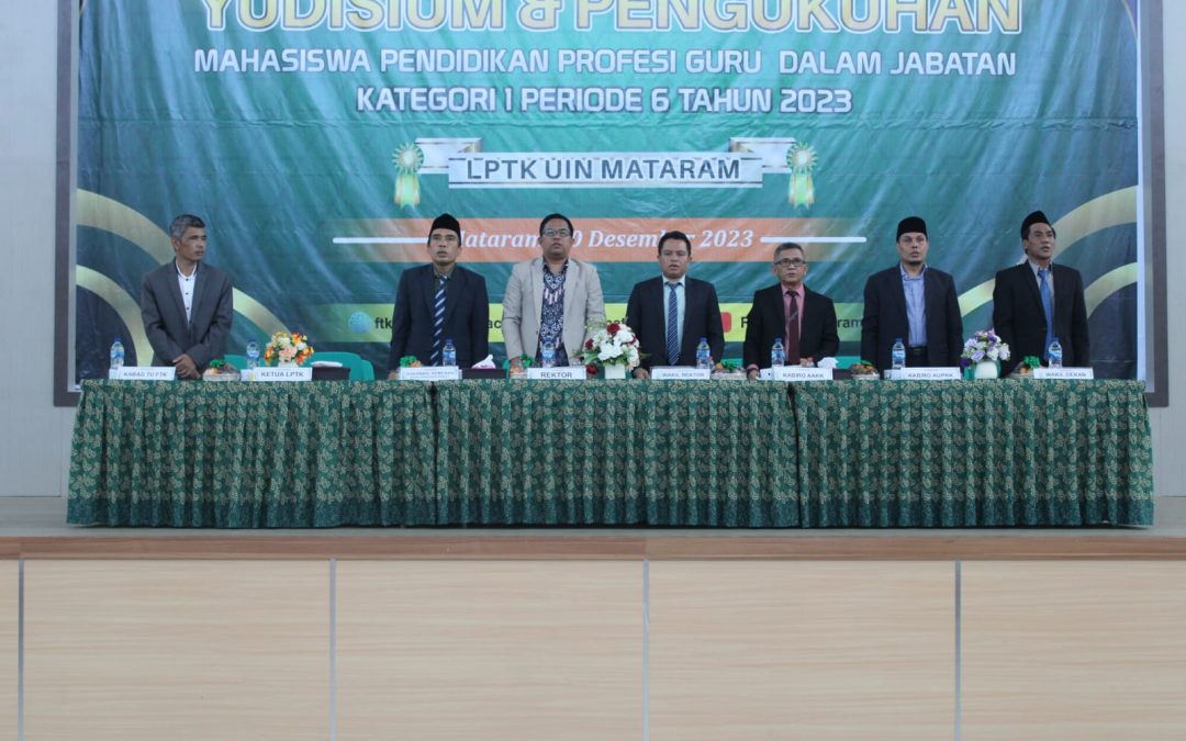 LULUS 96,2%, 208 MAHASISWA PPG BATCH 2 TAHUN 2023 TERIMA SERTIFIKAT PENDIDIK PROFESIONAL
