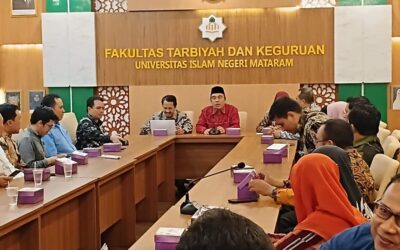PERKUAT RISET KOLABORATIF DOSEN, FTK UIN MATARAM HADIRKAN KEPALA PUSAT PEMBIAYAAN PENDIDIKAN AGAMA DAN PENDIDIKAN KEAGAMAAN (PUSPENMA) KEMENAG