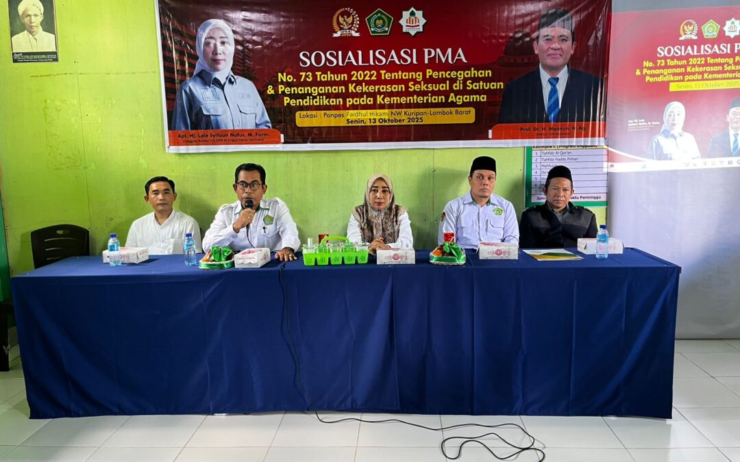 Sosialisasi PMA No. 73 Tahun 2022: Bersama Cegah dan Tangani Kekerasan Seksual di Satuan Pendidikan