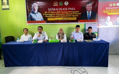 Sosialisasi PMA No. 73 Tahun 2022: Bersama Cegah dan Tangani Kekerasan Seksual di Satuan Pendidikan