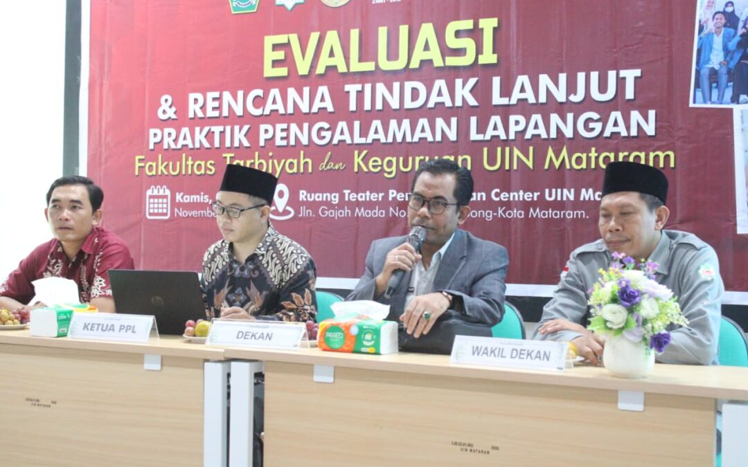 FTK UIN Mataram Gelar Evaluasi dan Rencana Tindak Lanjut PPL Tahun 2025